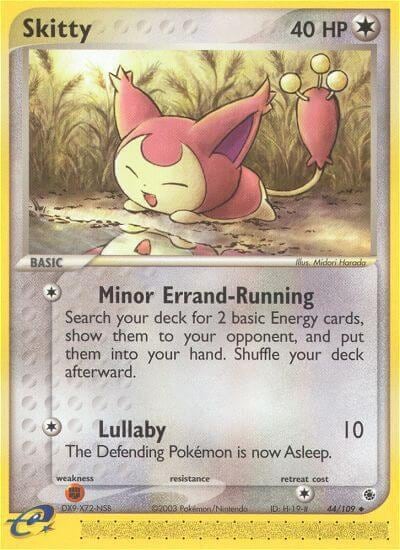 Skitty - 44/109, Ruby and Sapphire 44/109