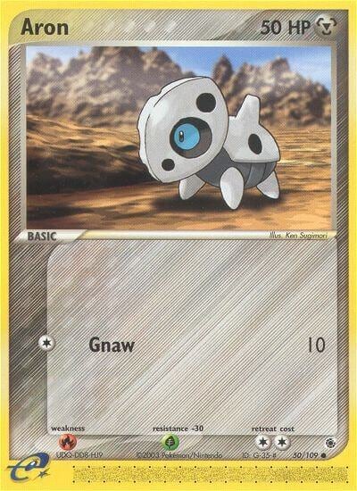 Aron - 50/109, Ruby and Sapphire 50/109