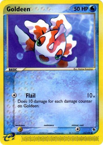 Goldeen, Ruby and Sapphire 55/109