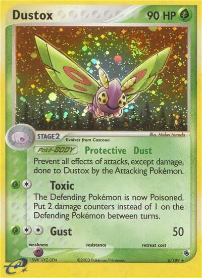 Dustox, Ruby and Sapphire 6/109