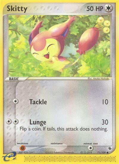 Skitty - 71/109, Ruby and Sapphire 71/109