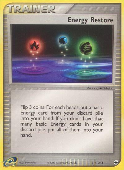 Energy Restore, Ruby and Sapphire 81/109