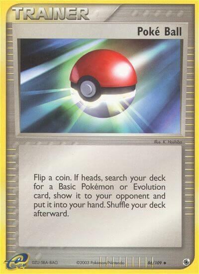 Poke Ball, Ruby and Sapphire 86/109