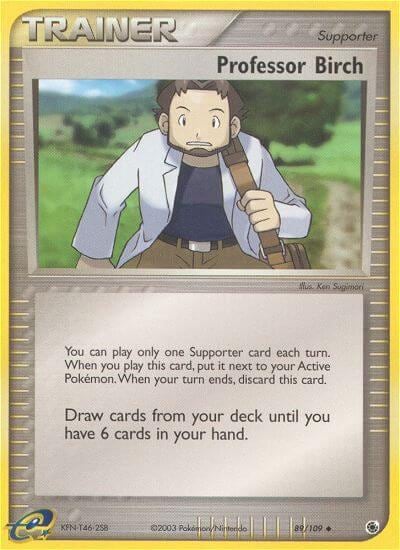 Professor Birch, Ruby and Sapphire 89/109