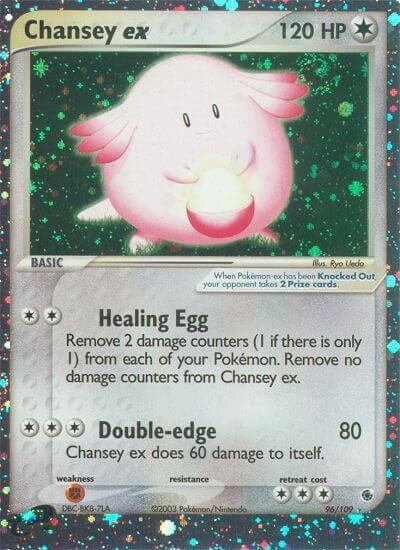 Chansey ex, Ruby and Sapphire 96/109