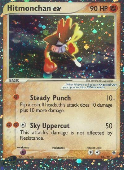 Hitmonchan ex, Ruby and Sapphire 98/109