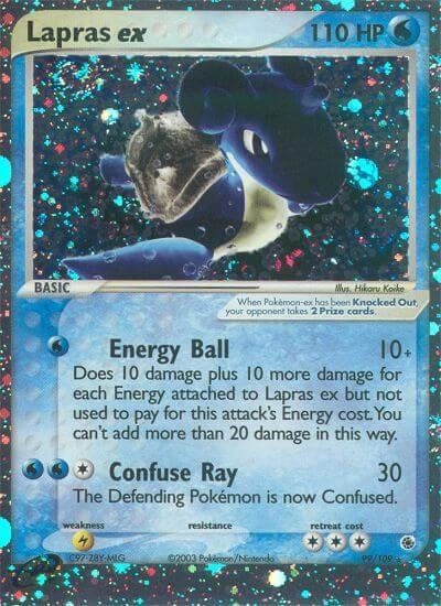 Lapras ex, Ruby and Sapphire 99/109