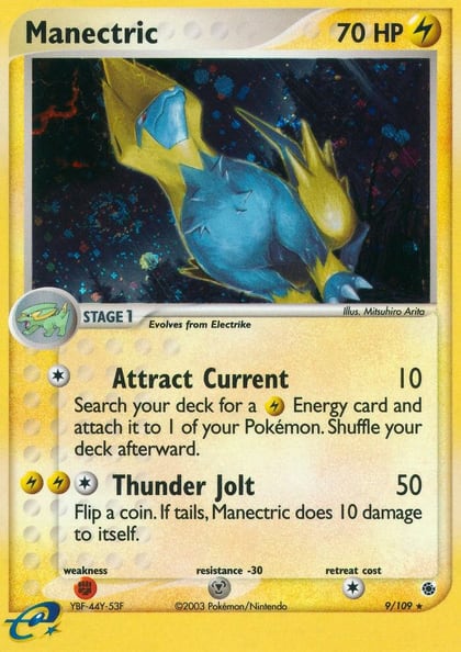 Manectric - 9/109, Ruby and Sapphire 9/109