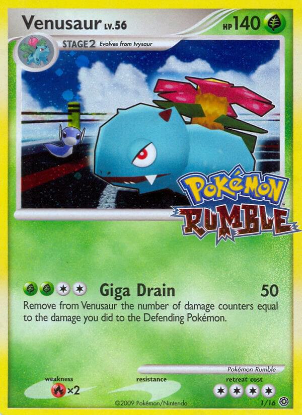 Venusaur, Rumble 1