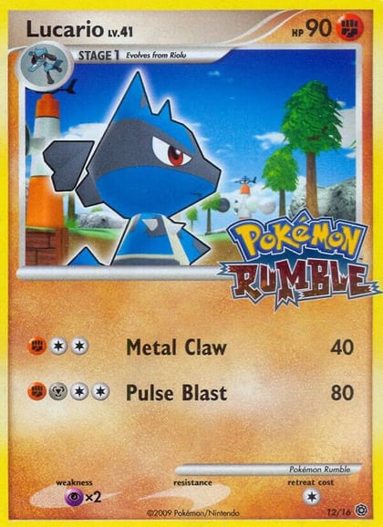 Lucario, Rumble 12