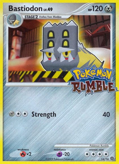 Bastiodon, Rumble 14