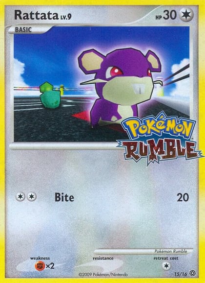Rattata, Rumble 15