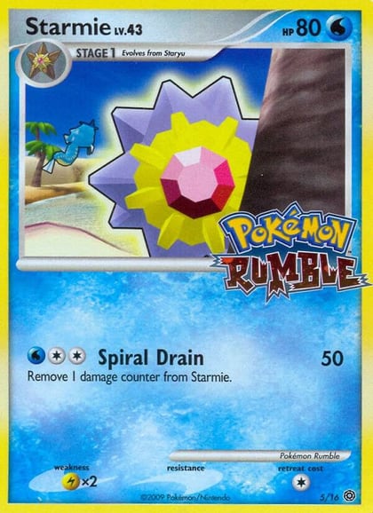Starmie, Rumble 5