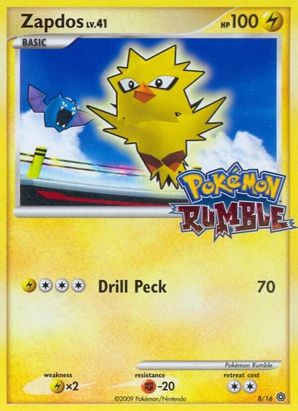 Zapdos, Rumble 8