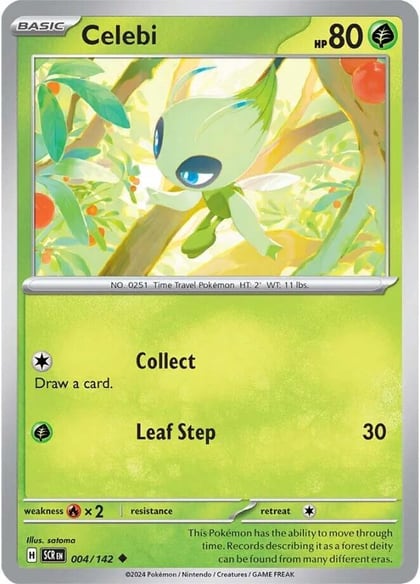 Celebi, SV07: Stellar Crown 004/142