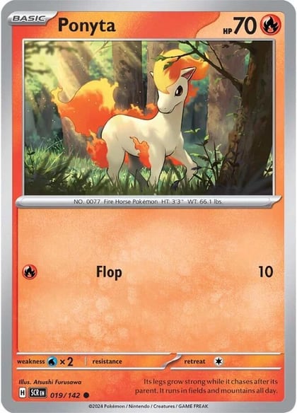 Ponyta, SV07: Stellar Crown 019/142