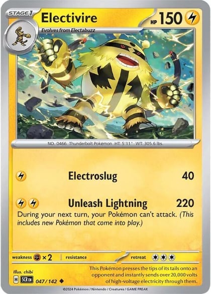 Electivire, SV07: Stellar Crown 047/142