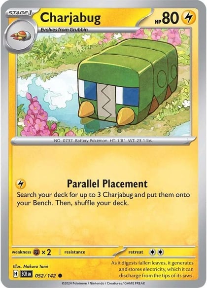 Charjabug, SV07: Stellar Crown 052/142