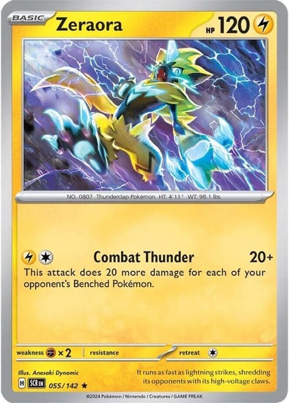 Zeraora - 055/142, SV07: Stellar Crown 055/142