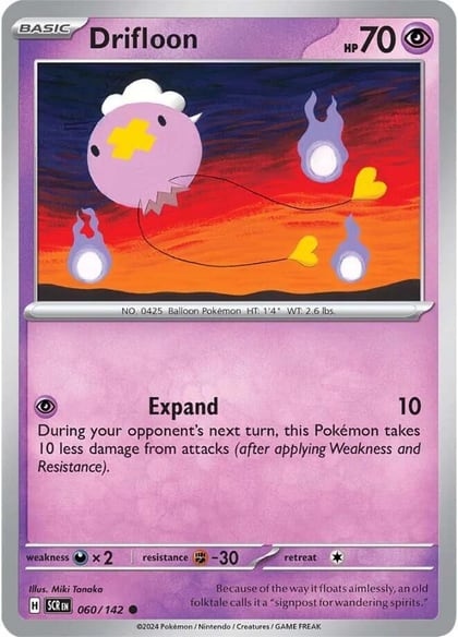 Drifloon, SV07: Stellar Crown 060/142