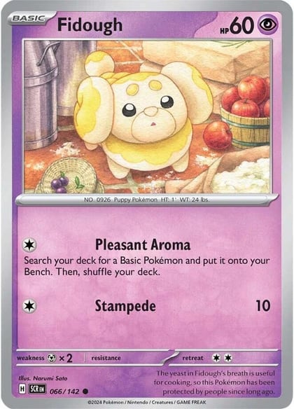 Fidough, SV07: Stellar Crown 066/142