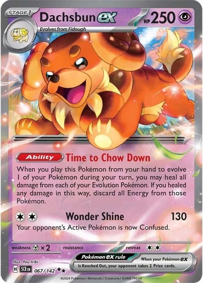 Dachsbun ex - 067/142, SV07: Stellar Crown 067/142