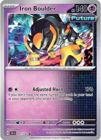 Iron Boulder, SV07: Stellar Crown 071/142