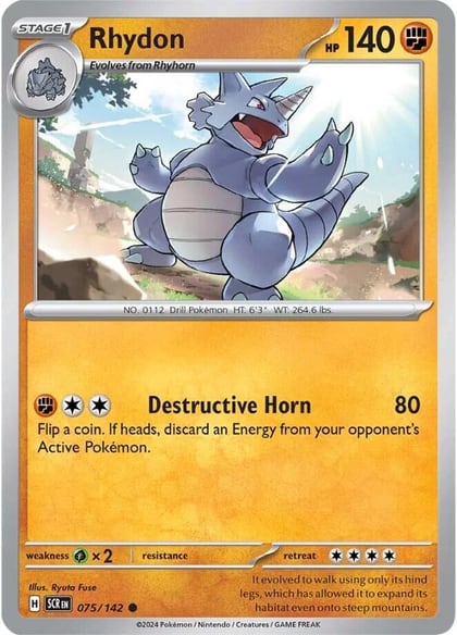 Rhydon, SV07: Stellar Crown 075/142