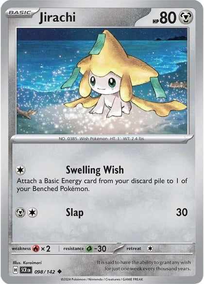 Jirachi, SV07: Stellar Crown 098/142