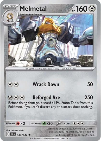 Melmetal, SV07: Stellar Crown 104/142