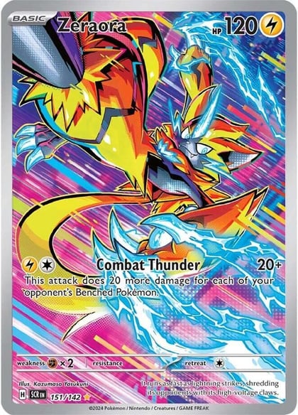 Zeraora - 151/142, SV07: Stellar Crown 151/142