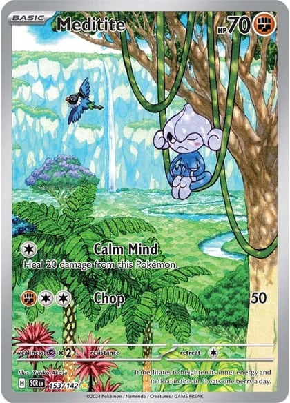 Meditite - 153/142, SV07: Stellar Crown 153/142