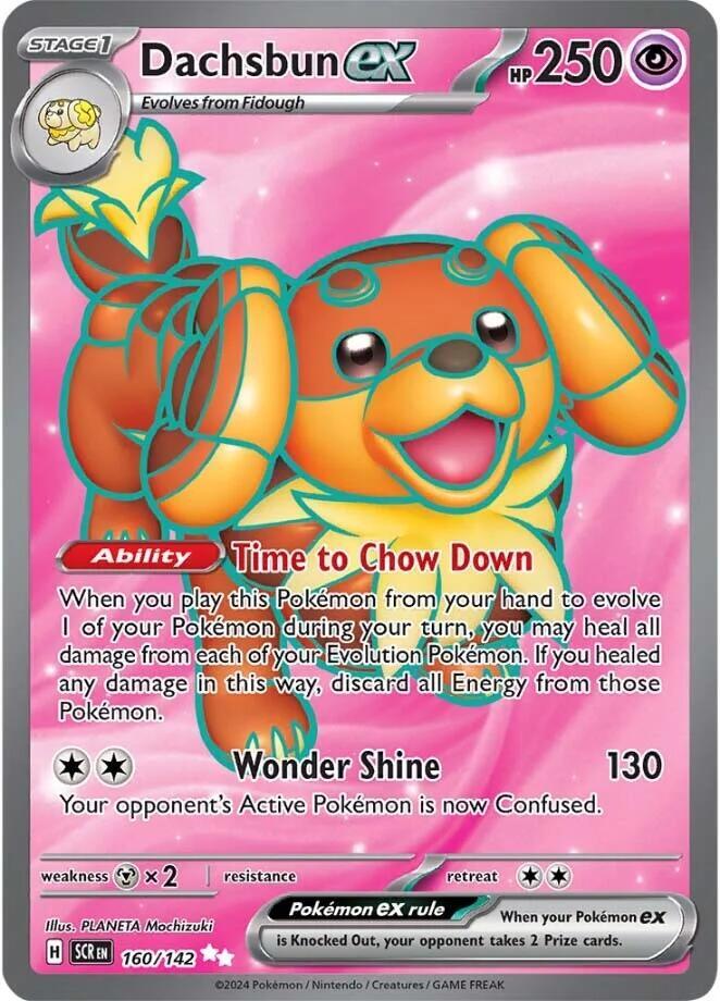 Dachsbun ex - 160/142, SV07: Stellar Crown 160/142