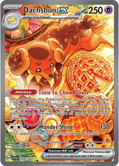 Dachsbun ex - 169/142, SV07: Stellar Crown 169/142