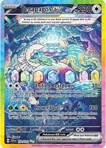 Terapagos ex - 170/142, SV07: Stellar Crown 170/142