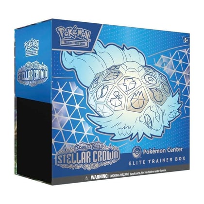Stellar Crown Pokemon Center Elite Trainer Box (Exclusive), SV07: Stellar Crown P557340
