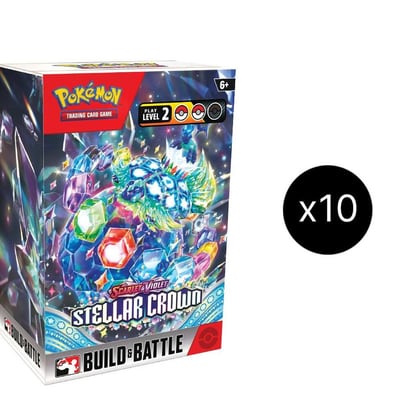 Stellar Crown Build & Battle Box [Set of 10], SV07: Stellar Crown P557366
