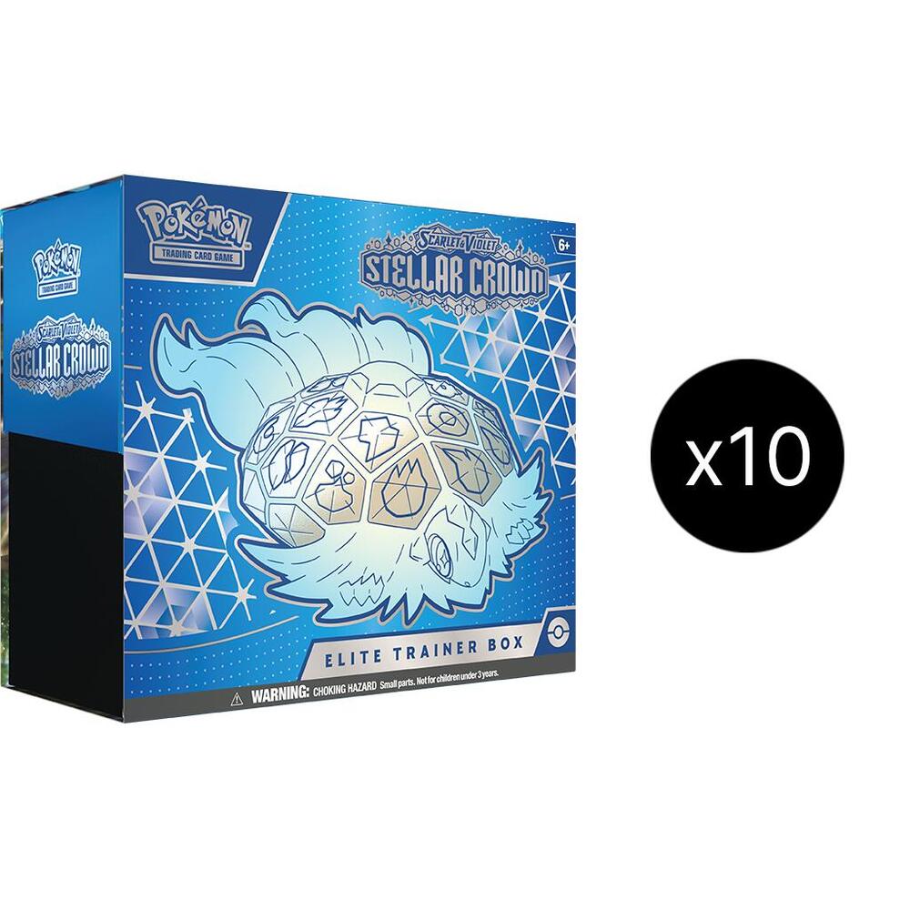 Stellar Crown Elite Trainer Box Case, SV07: Stellar Crown P559102