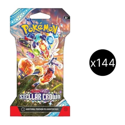 Stellar Crown Sleeved Booster Master Carton, SV07: Stellar Crown P559530