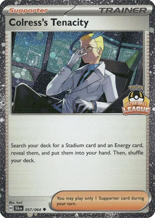 Colress's Tenacity - 057/064 (Ultra Ball League), Southeast Asia Exclusives 057/064