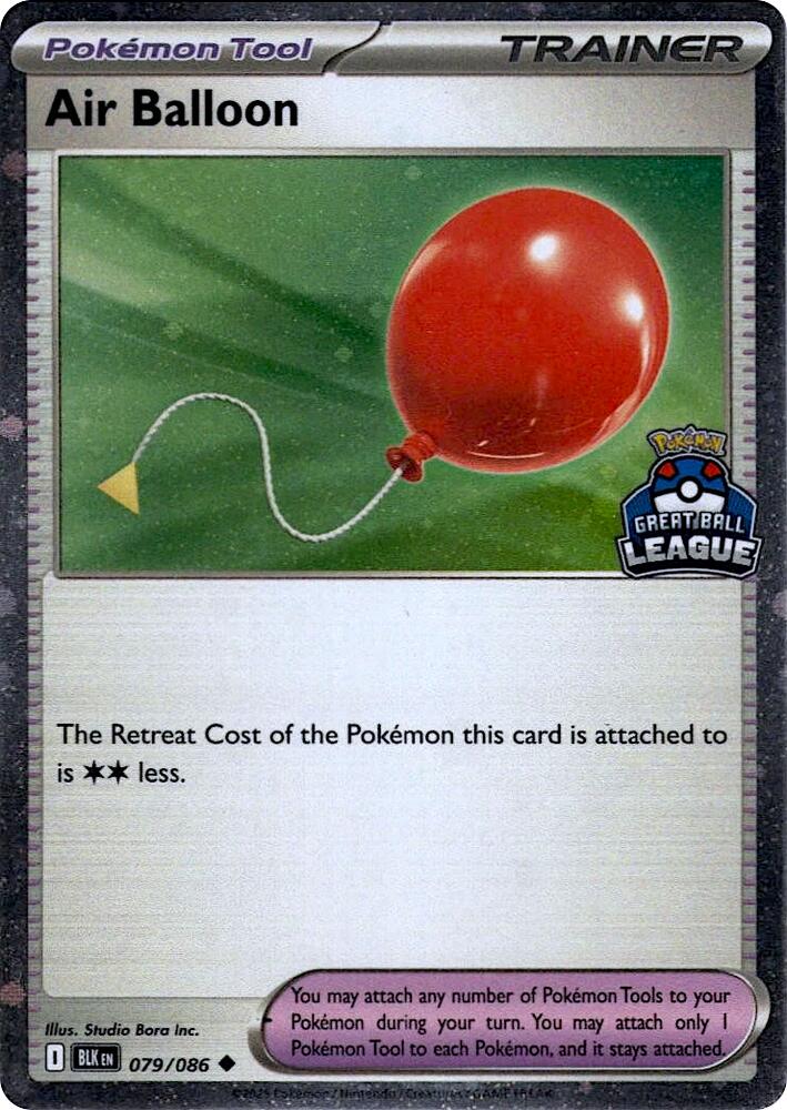 Air Balloon - 079/086 (Great Ball League), Southeast Asia Exclusives 079/086