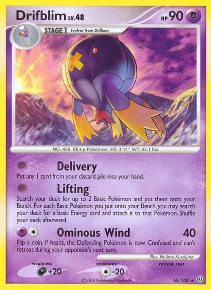 Drifblim, Stormfront 16/100