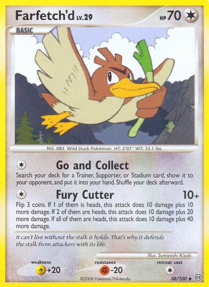 Farfetch'd, Stormfront 38/100
