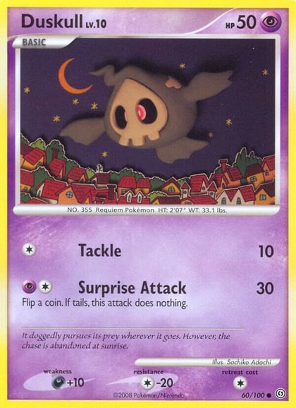 Duskull (60), Stormfront 60/100