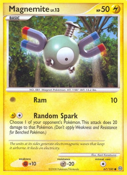 Magnemite (67), Stormfront 67/100