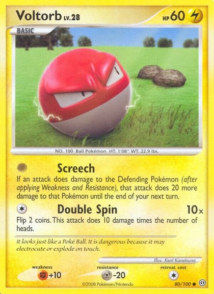 Voltorb (80), Stormfront 80/100