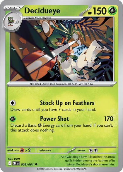 Decidueye, SV: Shrouded Fable 005/064