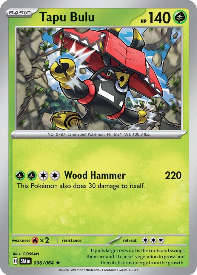 Tapu Bulu - 006/064, SV: Shrouded Fable 006/064