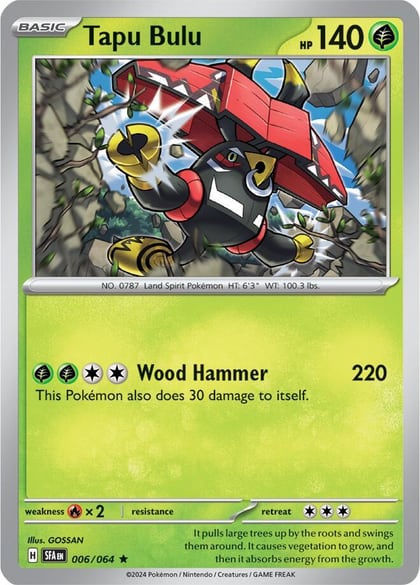 Tapu Bulu - 006/064, SV: Shrouded Fable 006/064