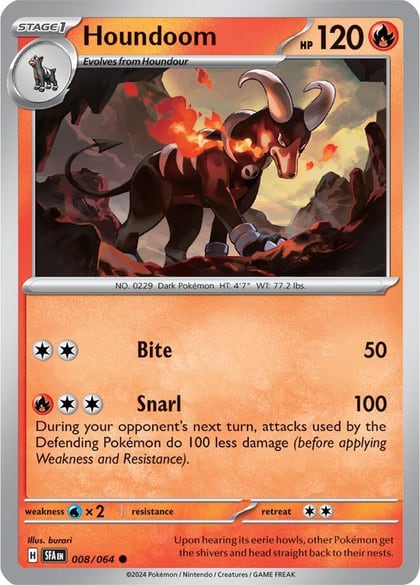 Houndoom - 008/064, SV: Shrouded Fable 008/064